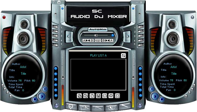 SC Free Audio DJ Mixer screenshot