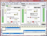 Easy audio mixer screenshot